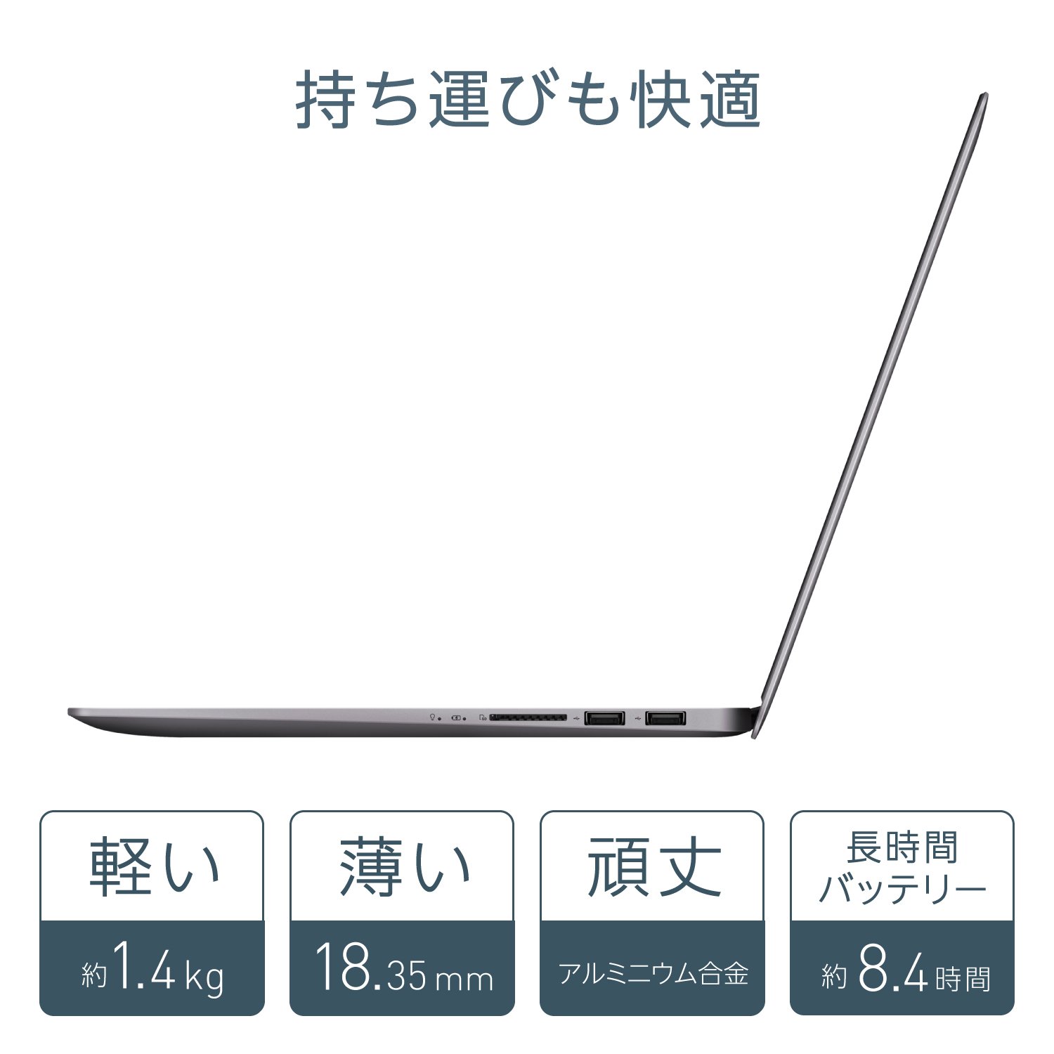 Amazon.co.jp: ASUS Zenbook 13.3 グレー BX310UA (i3/4G/HDD